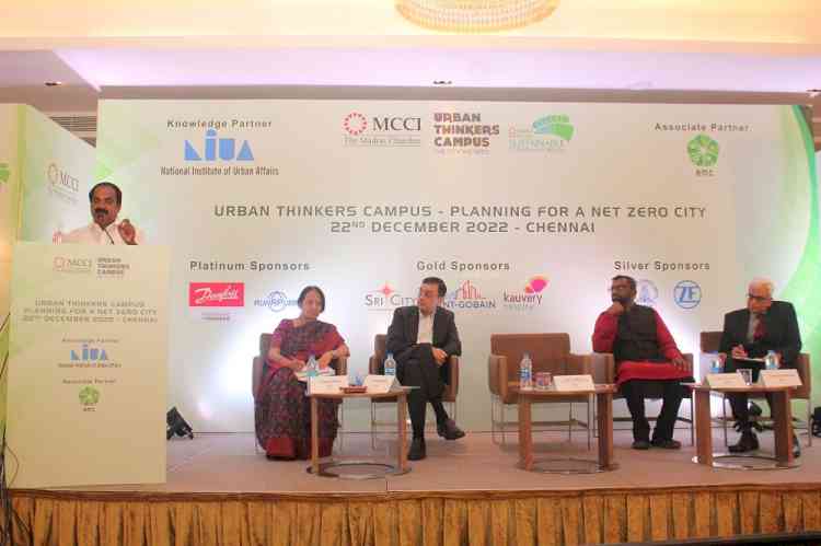 Tamil Nadu Minister Thiru. Siva V.Meyyanathan inaugurates conference on “Planning for a Net Zero City” today