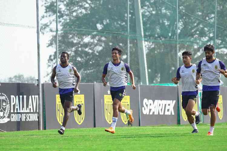 Hyderabad FC gear up for Bengaluru test