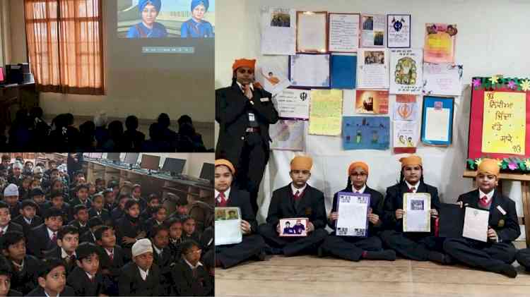 Innocentites paid homage to the Chaar Sahibzaade through activities on `Veer Bal Diwas’