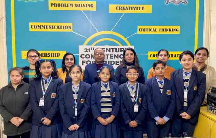 DCM Presidency School bagged First Position in STEMfit Cup International Competition 2022