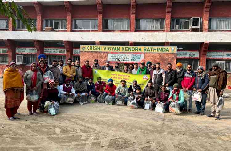 Farmer-Scientist interface organized at KVK Bathinda by ICAR-CIPHET