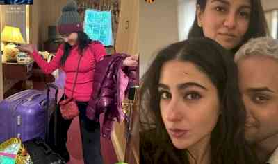 Sara Ali Khan wraps up last scene of 2022, shares pictures from sets