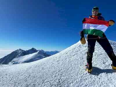 Telangana farmer's daughter conquers Antarctica's tallest peak