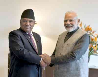 Modi congratulates Prachanda on becoming Nepal PM