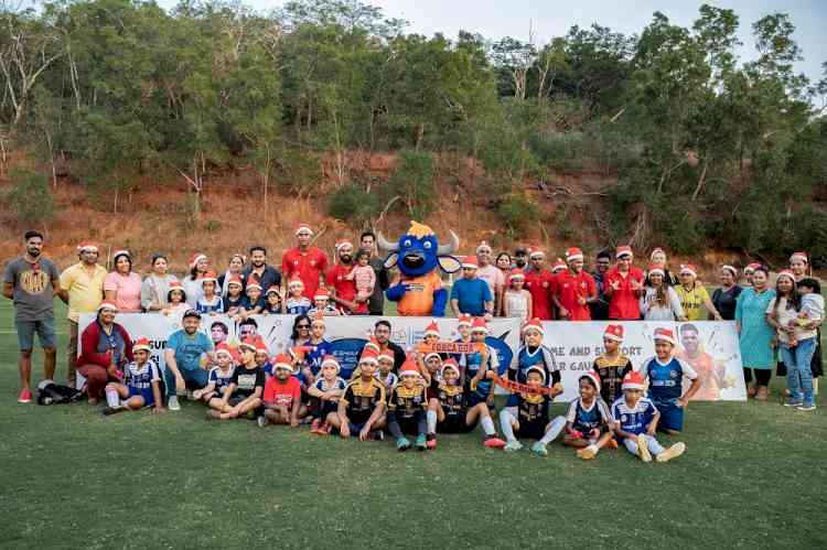 FC Goa hosts junior Christmas Party at Monte de Guirim ground