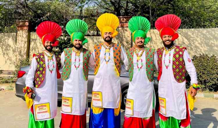 LPU’s Bhangra team members selected for the 74th National Republic Day celebrations in New Delhi  