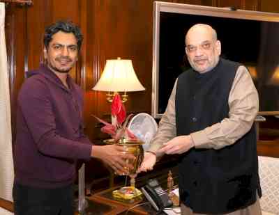 Nawazuddin Siddiqui calls on Amit Shah