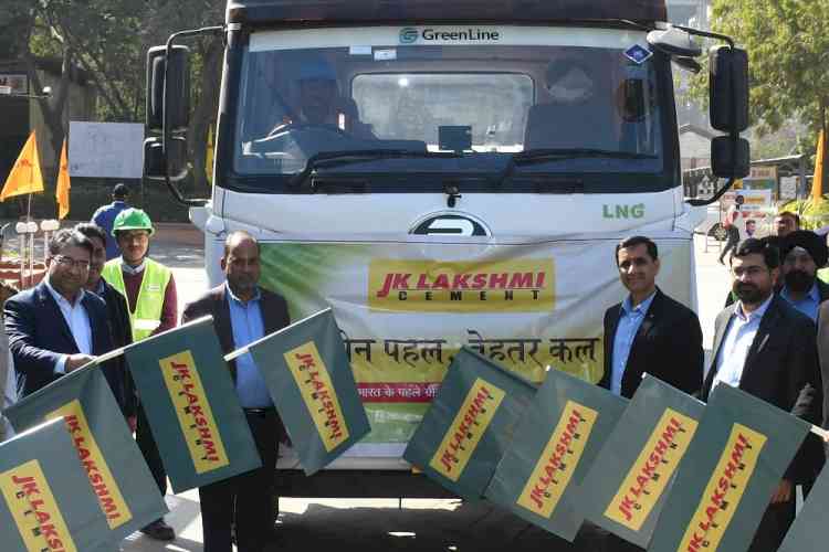 JK Lakshmi Cement ties-up with GreenLine Logistics to roll out first LNG fleet in India