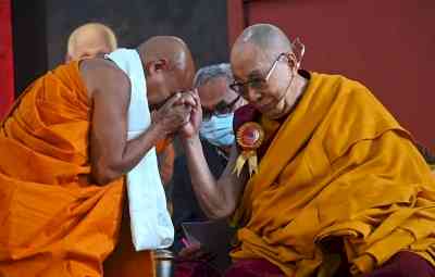 Chinese spy reportedly present during Dalai Lama's sermon in Bodh Gaya