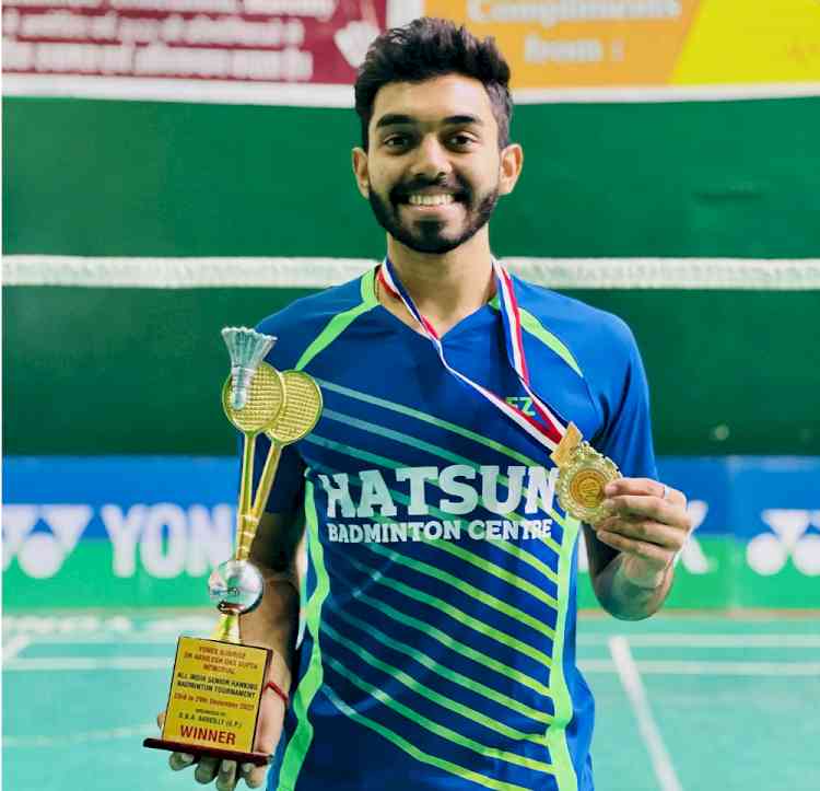 Rithwik Sanjeevi creates history for Tamilnadu by winning gold in men’s category