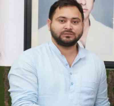 Tejashwi Yadav slams BJP for 'negative politics' over jet, helicopter