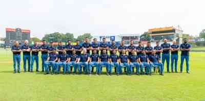 Sri Lanka team leaves for India for white ball series
