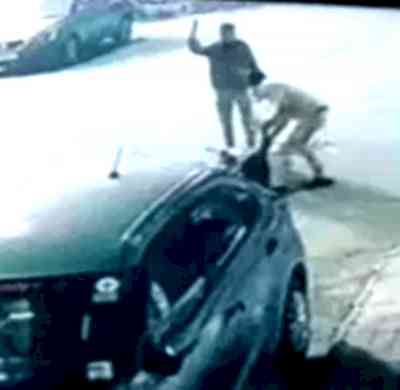 Two cops suspended in Gujarat for beating youths