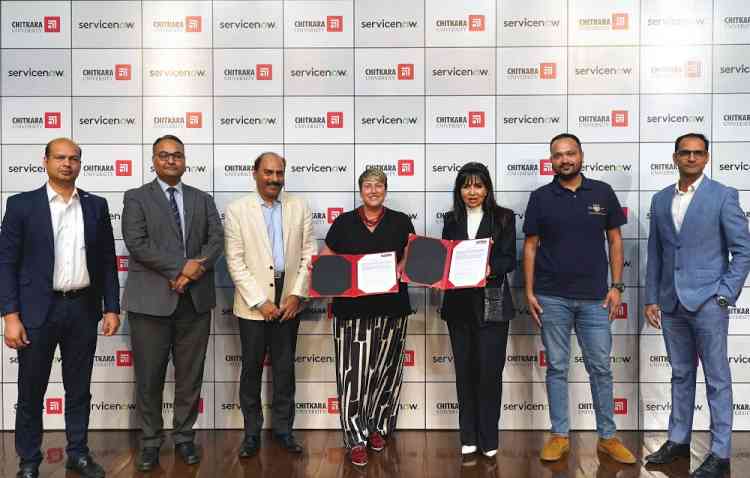 Chitkara University collaborates with ServiceNow to offer Academic University Program