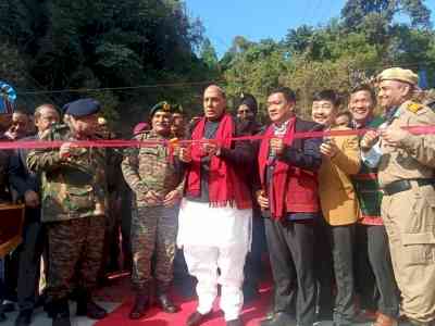 Defence Minister dedicates 28 infrastructure Projects in Arunachal