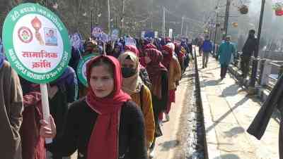 In freezing Kupwara, Pune medico leads women's march to 'Save the Girl Child'