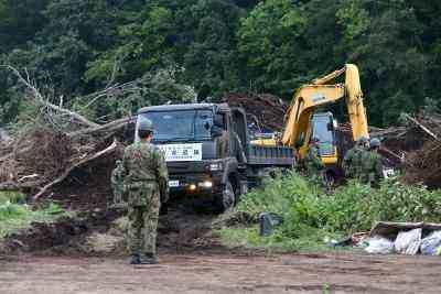 2 confirmed dead in landslide in Japan