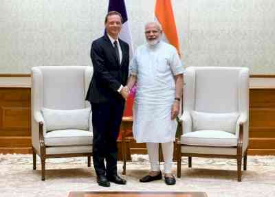 French President's diplomatic adviser calls upon Modi