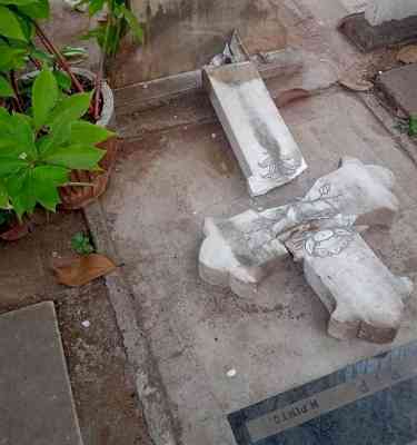 Vandal runs riot in 489-year-old Portuguese-built Mumbai church cemetery