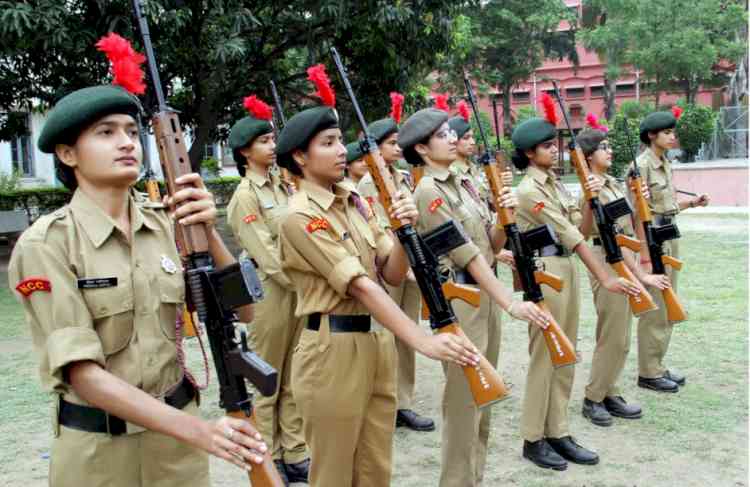 KMV’s NCC cadets excel at National level camps