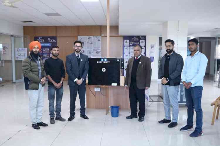 CT University developed ‘Smart Cabinet’