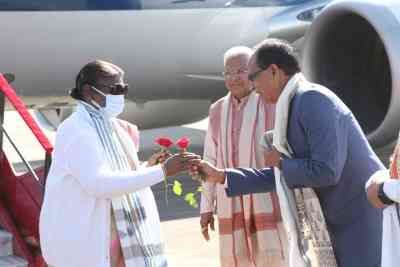 Pravasi Bharatiya Divas: President Murmu welcomed at Indore