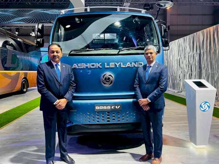 Ashok Leyland showcases future of commercial vehicle industry at the Auto Expo 2023