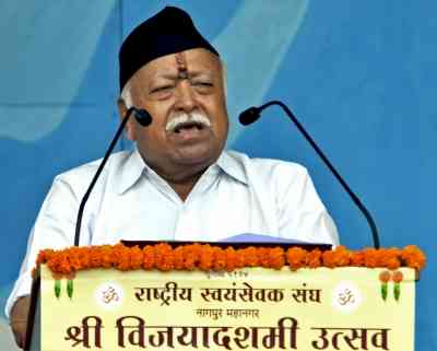 'Bhagwat inciting violence against Muslims with his rhetoric', alleges Oppn leaders