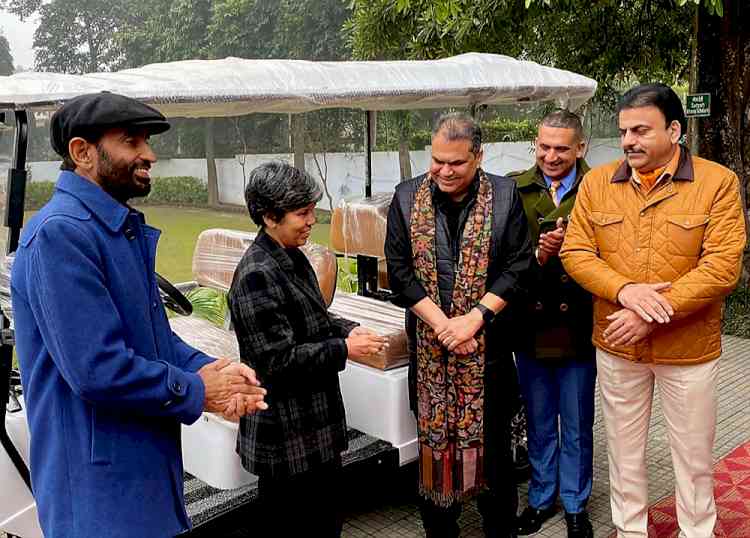 MP Arora visits Punjab Police Academy at Phillaur