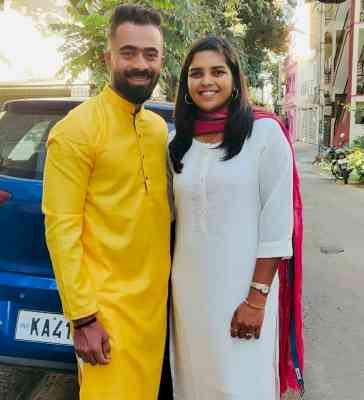 Indian cricketer Veda Krishnamurthy ties the knot with Arjun Hoysala