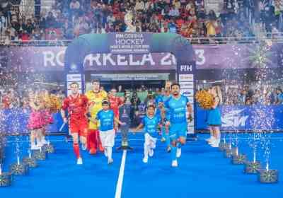 Festive mood at Birsa Munda stadium during Hockey World Cup matches