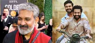 'A Telugu film from south of India': Rajamouli educates US journos about 'RRR'
