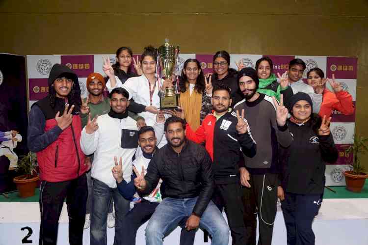 LPU women Judoka once again lifted All India Inter University Championship Trophy