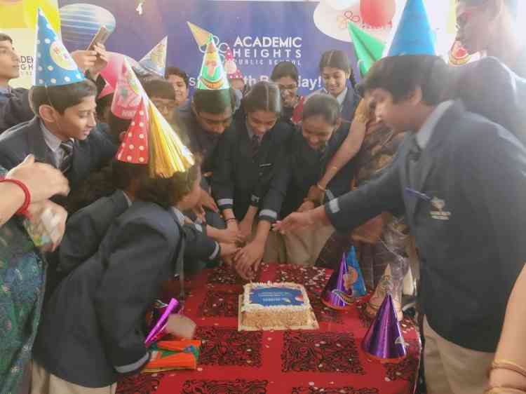 Academic Heights Public School celebrates 14 Years of Triumphant Milestones