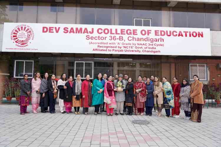Achievement: Dev Samaj College of Education graded A by NAAC in the 4th cycle of accreditation