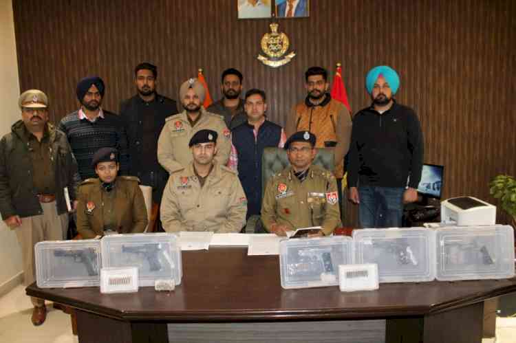 Khanna Police bust Jaggu Bhagwanpuria and Amrit Bal’s gang module, arrest 13 with weapons and ammunition