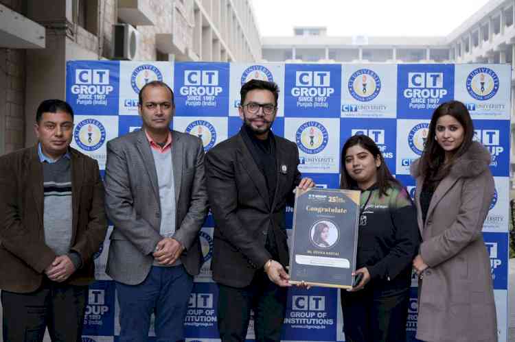CT Group of Institutions North Campus Honor Devika Badyal (Player’s song singer)
