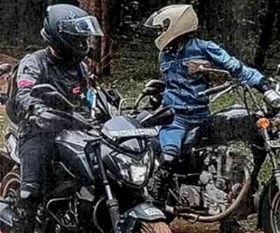 Auto firm men booked for stunts on bikes in promotional event