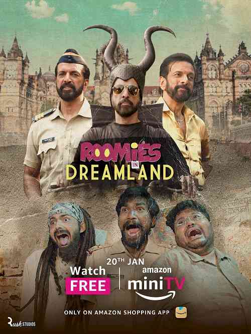Drama and madness that unfolds as three roommates start their lives in city of dreams in Amazon miniTV’s upcoming show, Roomies in Dreamland