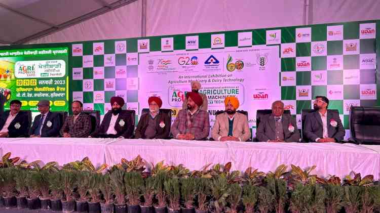 Over 3000 machines on live display by 200 companies in 3rd India Agri Progress Expo