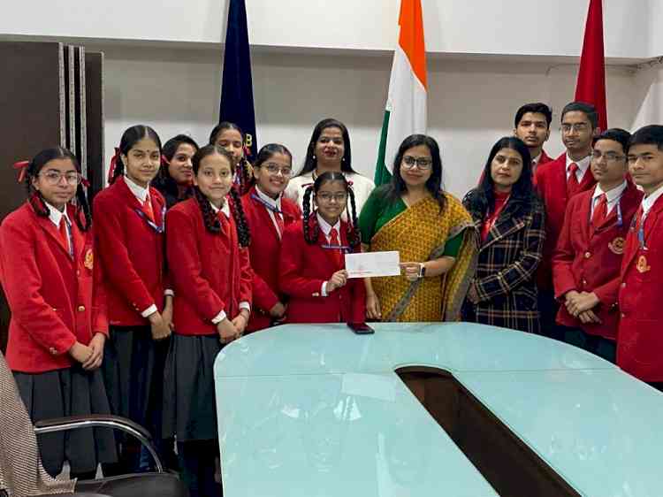 Surabhi Malik calls upon people to contribute generously towards the Flag Day fund