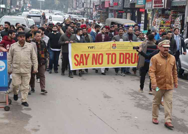CT Group of Institutions conducts an awareness rally on drug abuse