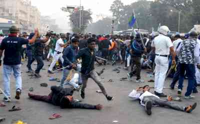 Kolkata streets turn into battlefield as AISF supporters clash with police