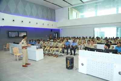 IPS probationers visit Telangana integrated command and control centre