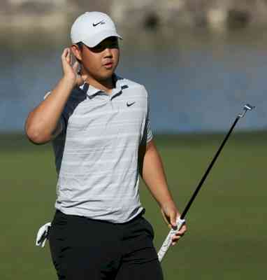 Rahm in shared lead as Asian star Tom Kim is in hunt at The American Express