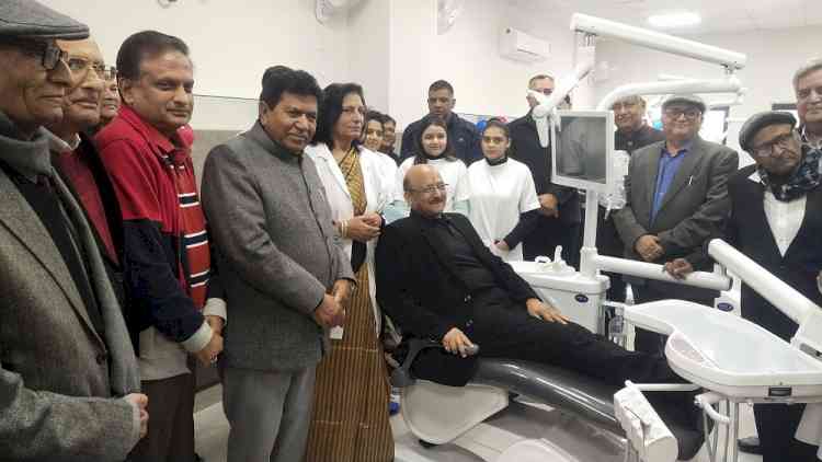 Dental Clinic of Shri Mata Mansa Devi Bhandara Samiti Charitable Trust launched in Sector 5, Panchkula  