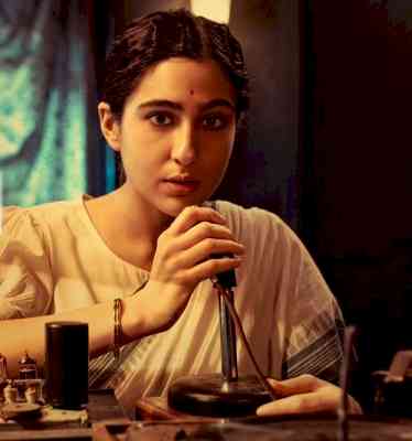 Sara Ali Khan plays Usha Mehta, the voice of freedom, in 'Ae Watan Mere Watan'