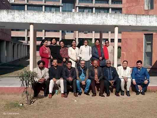 Reunion of (1981-83 Batch) at Department of Mathematics, Panjab University, Chandigarh
