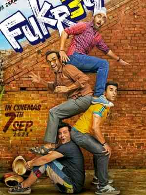 Varun, Pulkit, Manjot-starrer 'Fukrey 3' to release on Sep 7