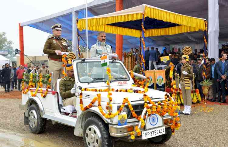 Chief Minister presides over 53rd Statehood day function at Hamirpur